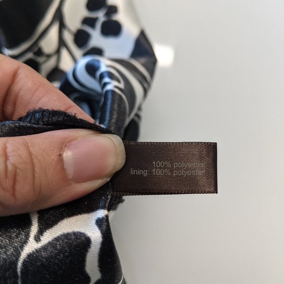 The Limited B/W floral dress with yellow belt - Picture 8 of 8